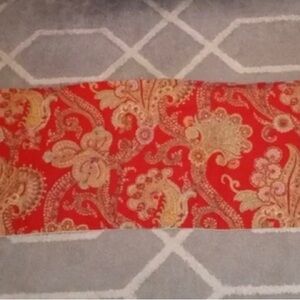 Chaps Ralph Lauren Juliette Red Paisley Valance